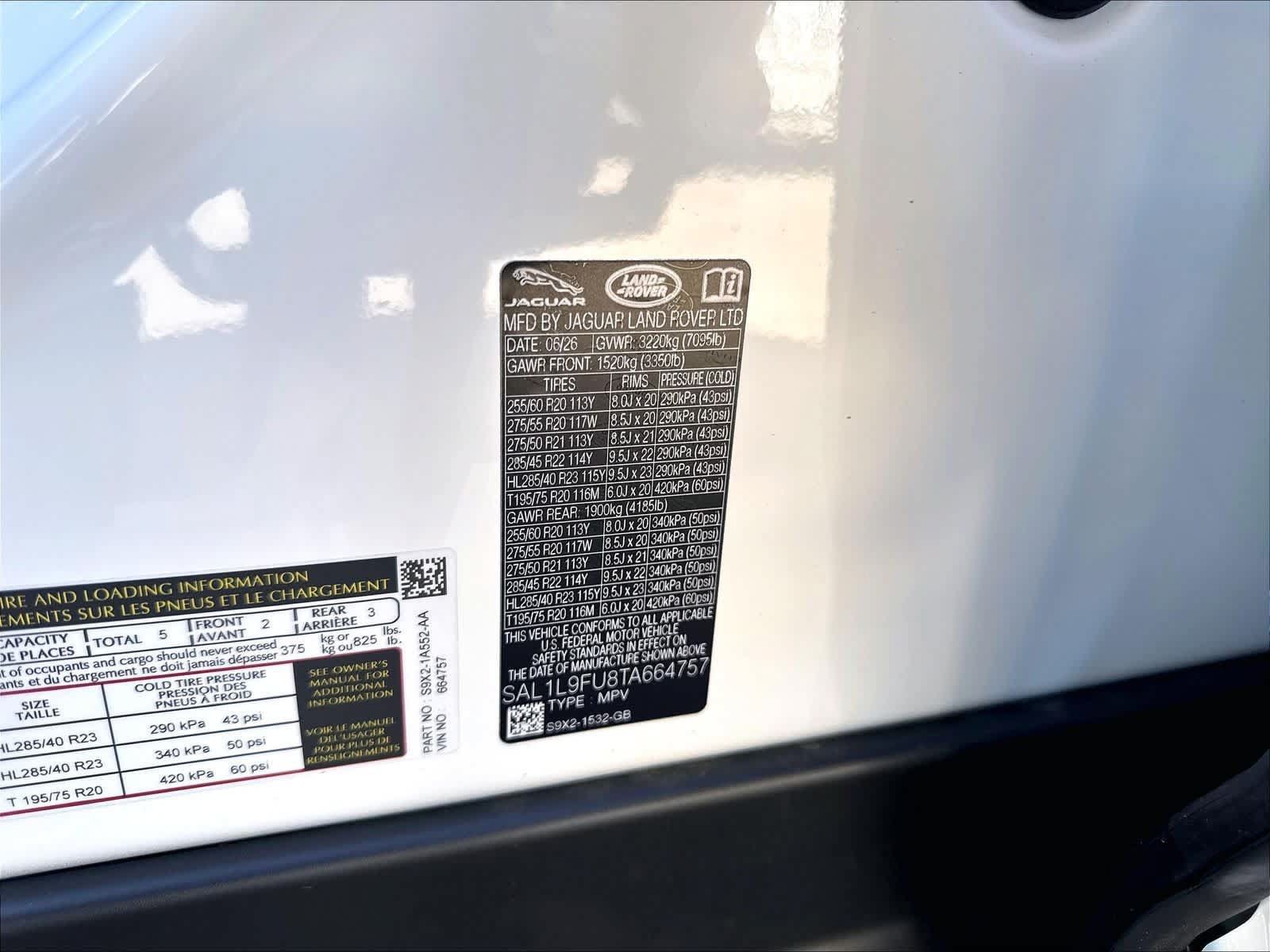 New 2026 Land Rover Range Rover Sport Dynamic SE AWD/4WD image 36