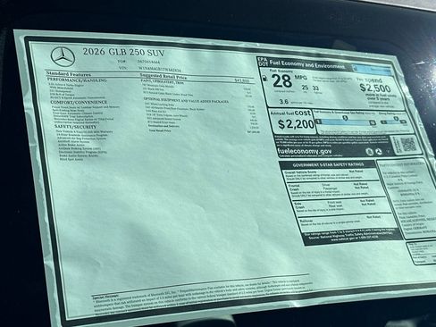 Used 2026 Mercedes-Benz GLB 250 image 28