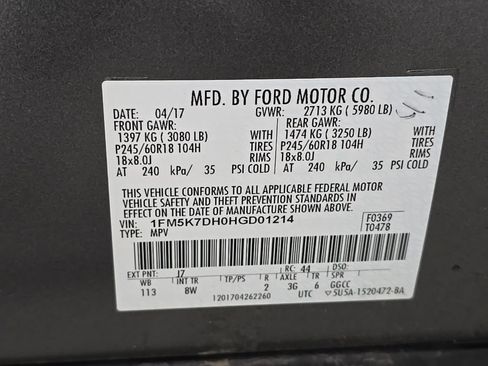 Used 2017 Ford Explorer XLT FWD image 15