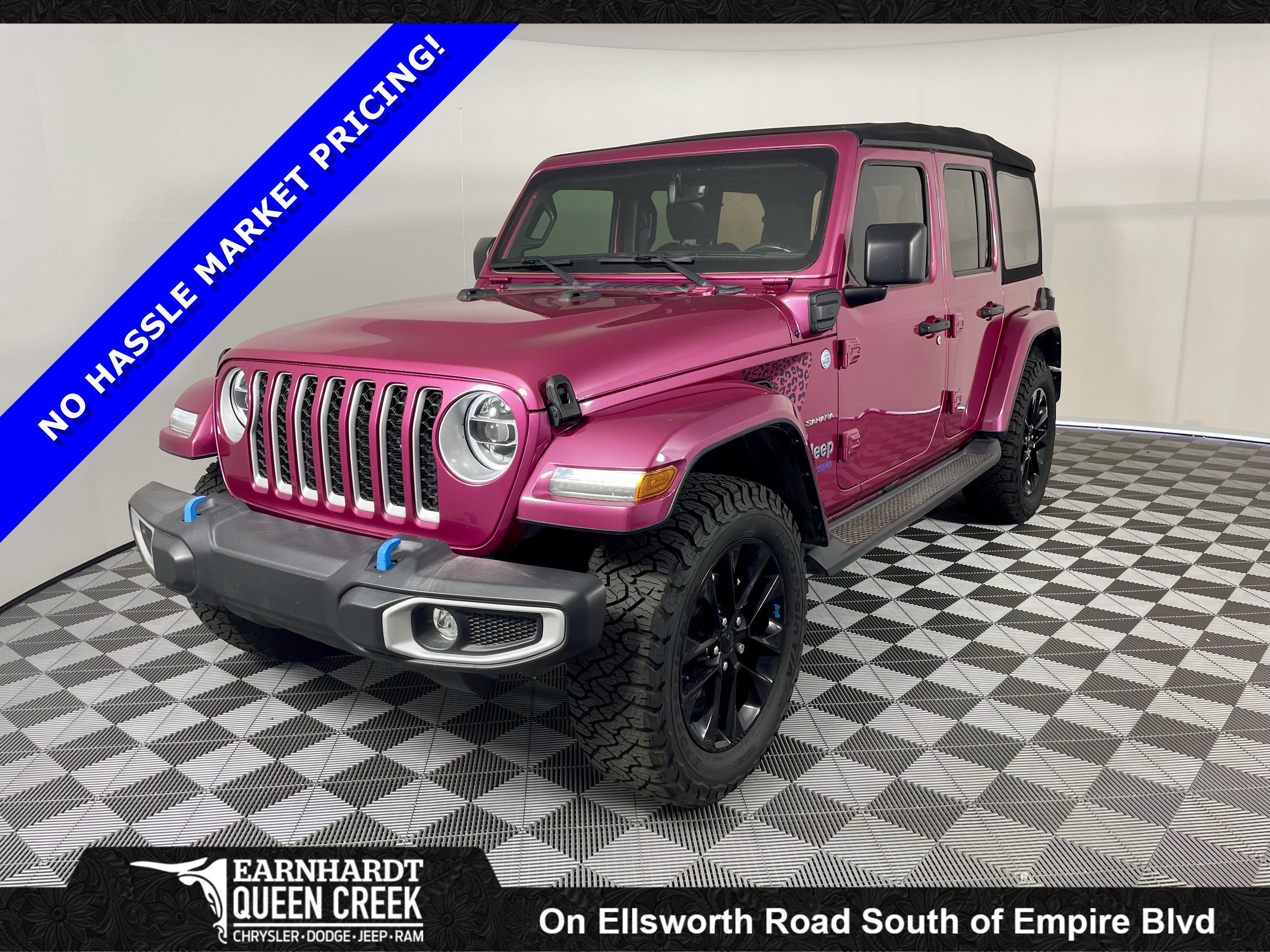 Certified 2022 Jeep Wrangler Unlimited Sahara w/ Safety Group AWD/4WD image 1