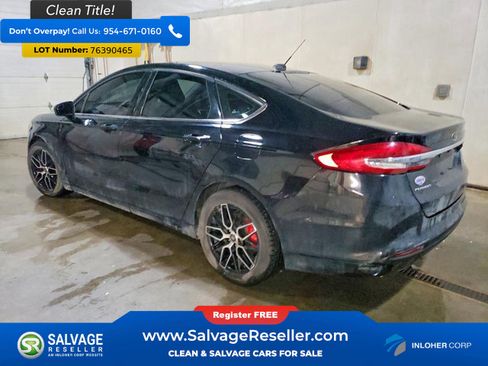 Used 2017 Ford Fusion SE w/ Fusion SE Technology Package image 3