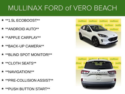 Used 2022 Ford Escape SE w/ SE Sport Appearance Package FWD image 5