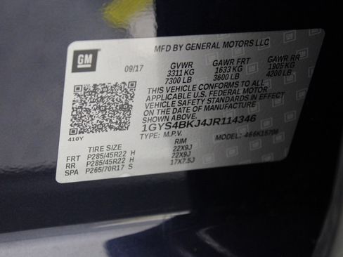 Used 2018 Cadillac Escalade Luxury image 97