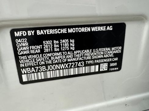 Certified 2022 BMW 540i xDrive w/ M Sport Package image 30