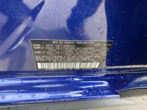 New 2026 Subaru Crosstrek 2.5i Wilderness AWD/4WD image 28