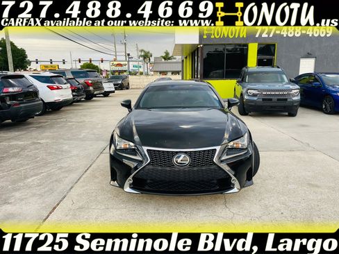 Used 2015 Lexus RC 350 w/ F Sport w/Summer Tires RWD image 4