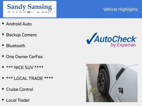 Used 2025 Ford Bronco Sport Outer Banks w/ Outer Banks Tech Package+ AWD/4WD image 7