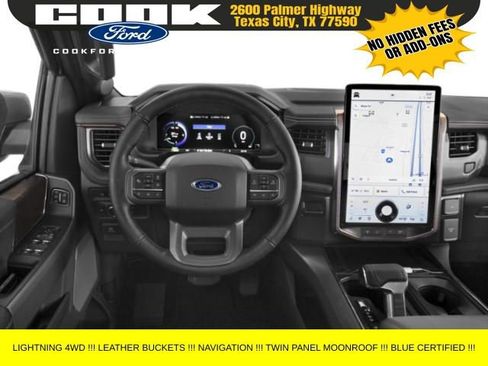 Used 2025 Ford F150 Lightning Lariat w/ Max Trailer Tow Package image 7