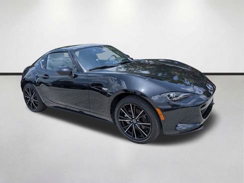 Used 2024 MAZDA MX-5 Miata RF Grand Touring w/ Weather Package RWD image 1