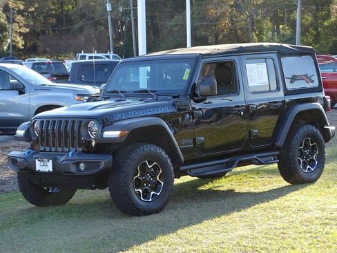 Used 2023 Jeep Wrangler Unlimited Rubicon 4xe w/ Cold Weather Group image 2