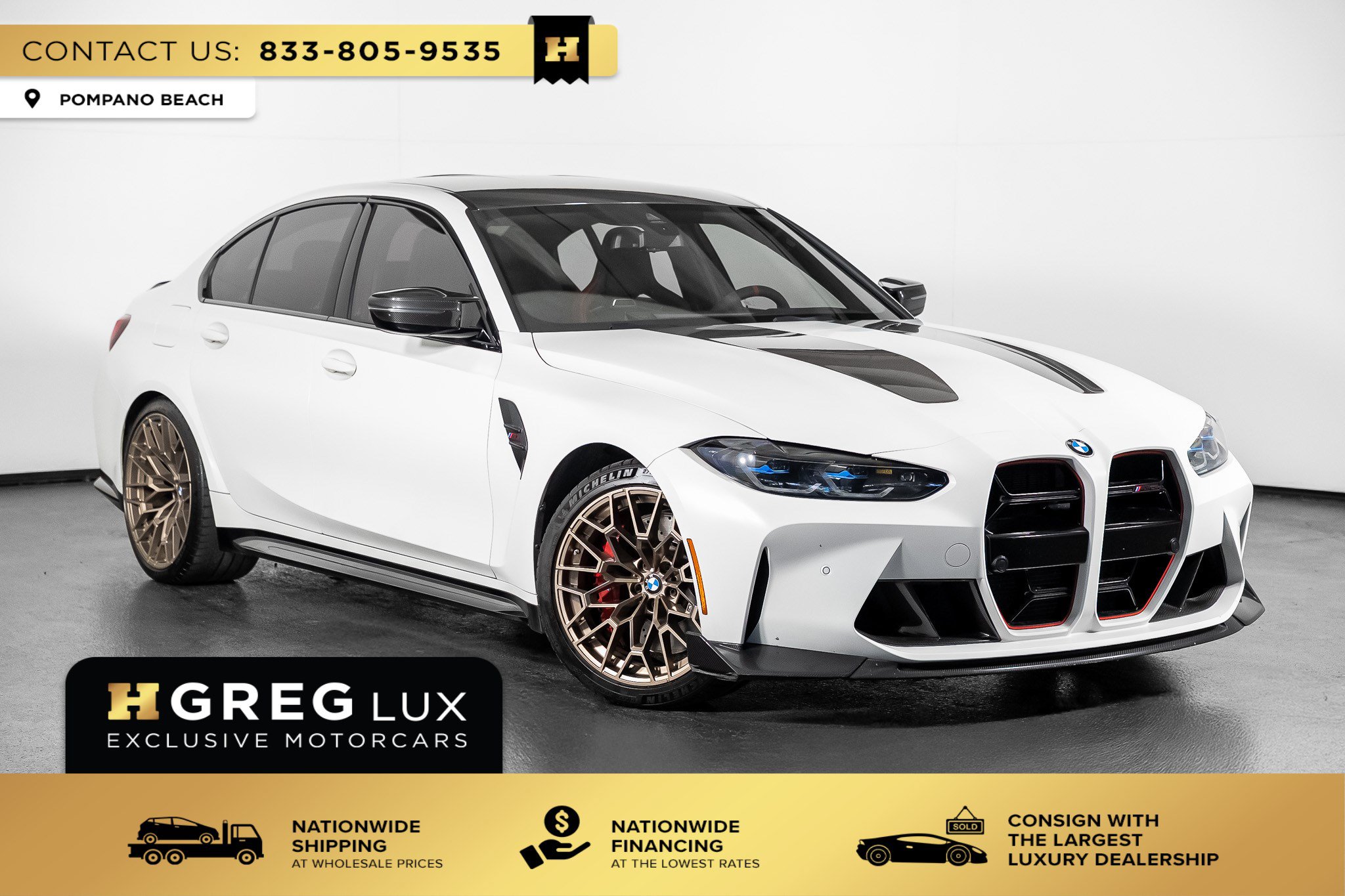 Used 2024 BMW M3 CS AWD/4WD image 1