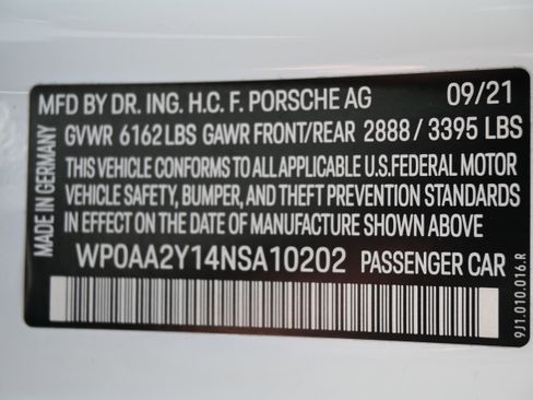 Used 2022 Porsche Taycan RWD image 35
