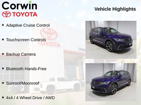 Used 2022 Volkswagen Tiguan SEL R-Line AWD/4WD image 11