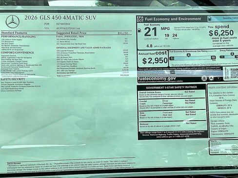 New 2026 Mercedes-Benz GLS 450 4MATIC image 22