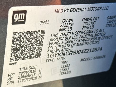 Certified 2021 Cadillac XT5 Premium Luxury image 40