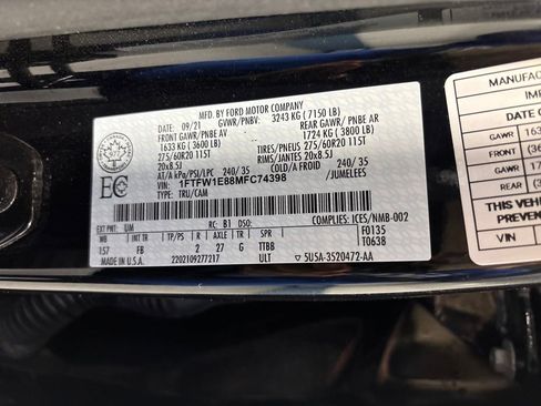 Used 2021 Ford F150 XLT w/ Equipment Group 302A High image 57