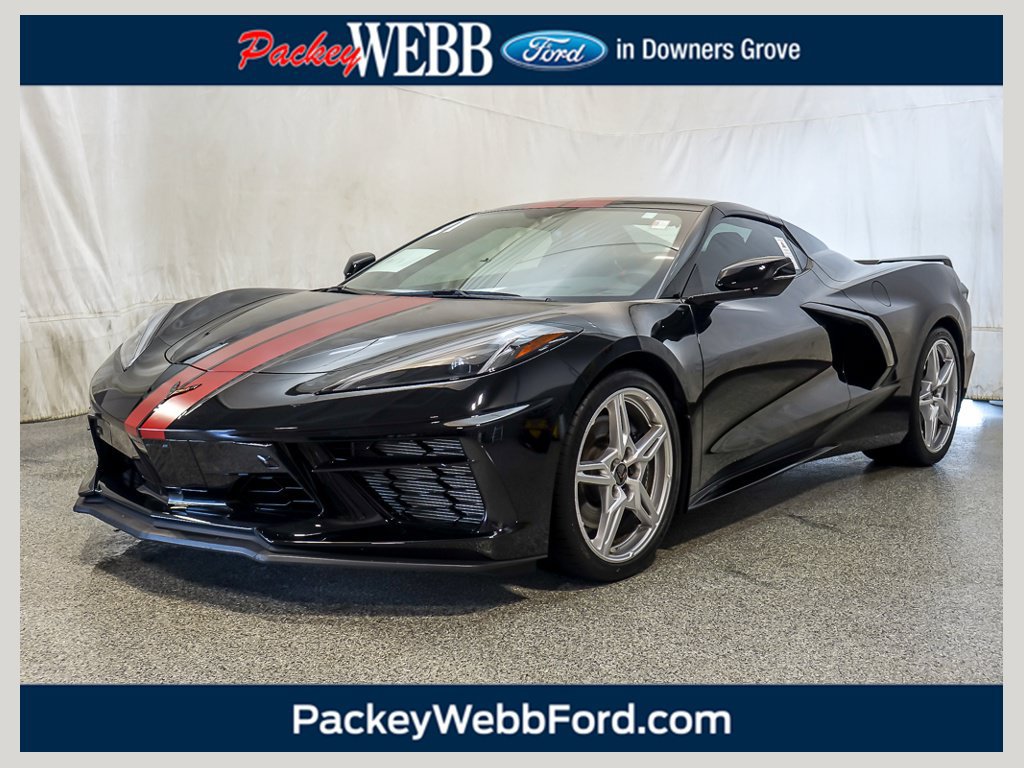 Used 2021 Chevrolet Corvette Stingray Premium Conv w/ Z51 Performance Package RWD image 1