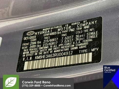 Used 2024 Hyundai Kona Limited FWD image 35