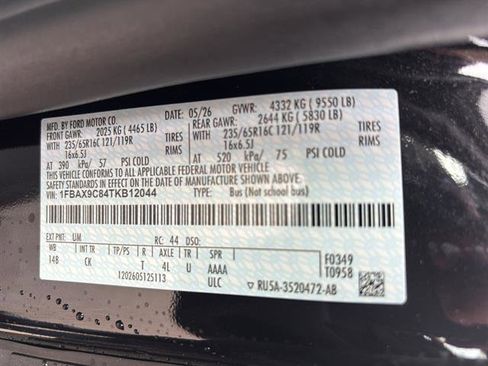 New 2026 Ford Transit 350 XLT AWD/4WD image 18