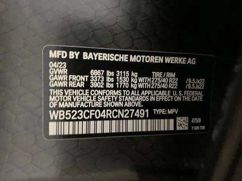 Used 2024 BMW iX xDrive50 w/ Premium Package AWD/4WD image 11