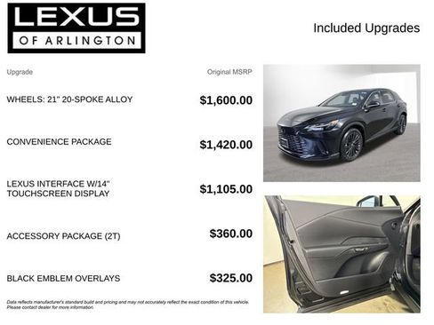 Certified 2026 Lexus RX 350 Premium w/ Convenience Package AWD/4WD image 4