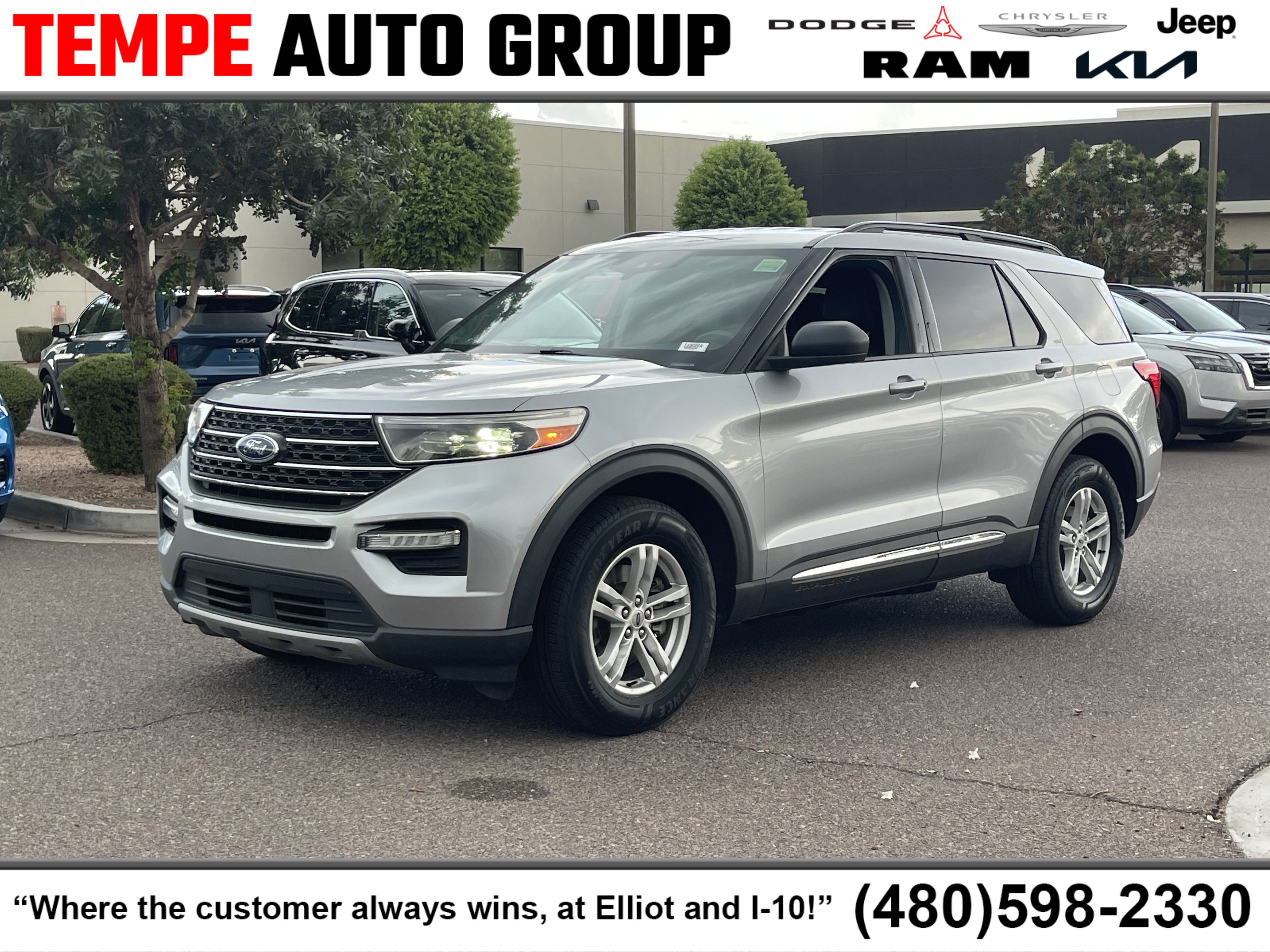 Used 2022 Ford Explorer XLT w/ Equipment Group 202A AWD/4WD image 1