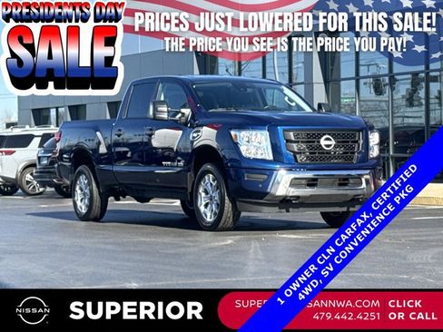 Certified 2024 Nissan Titan SV w/ SV Convenience Package image 1