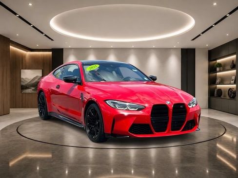 Used 2021 BMW M4 Competition w/ M Driver's Package RWD image 1