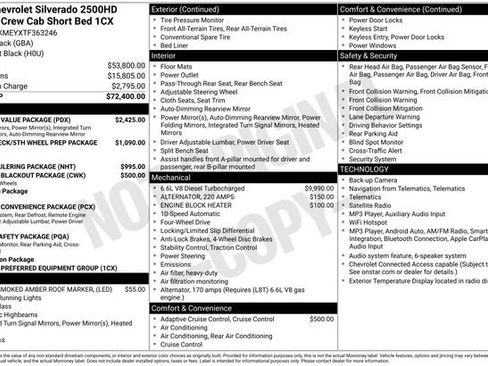 New 2026 Chevrolet Silverado 2500 Custom w/ Custom Value Package AWD/4WD image 25