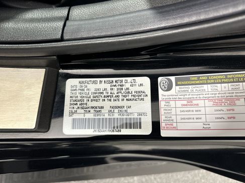 Certified 2024 Nissan Z Sport w/ Floor Mat Package image 36