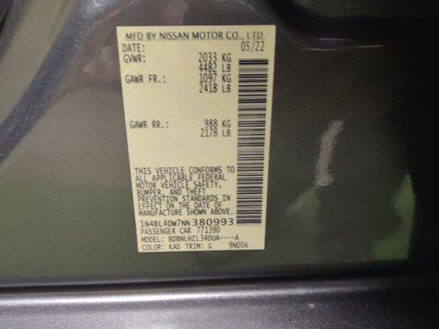 Used 2022 Nissan Altima 2.5 SV AWD/4WD image 33