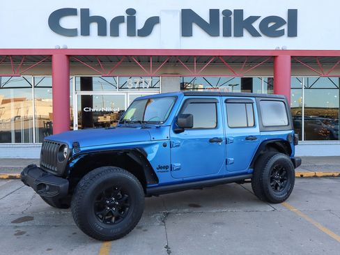 Used 2021 Jeep Wrangler Unlimited Sport image 1