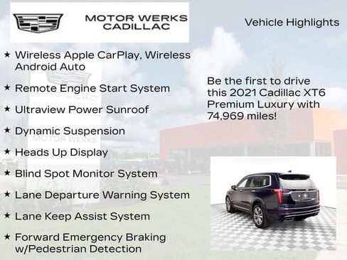 Used 2021 Cadillac XT6 Premium Luxury image 7