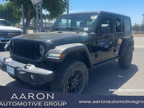 Used 2025 Jeep Wrangler Unlimited Sport S 4xe AWD/4WD image 1