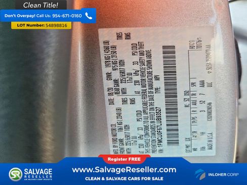 Used 2020 Ford Escape S FWD image 16
