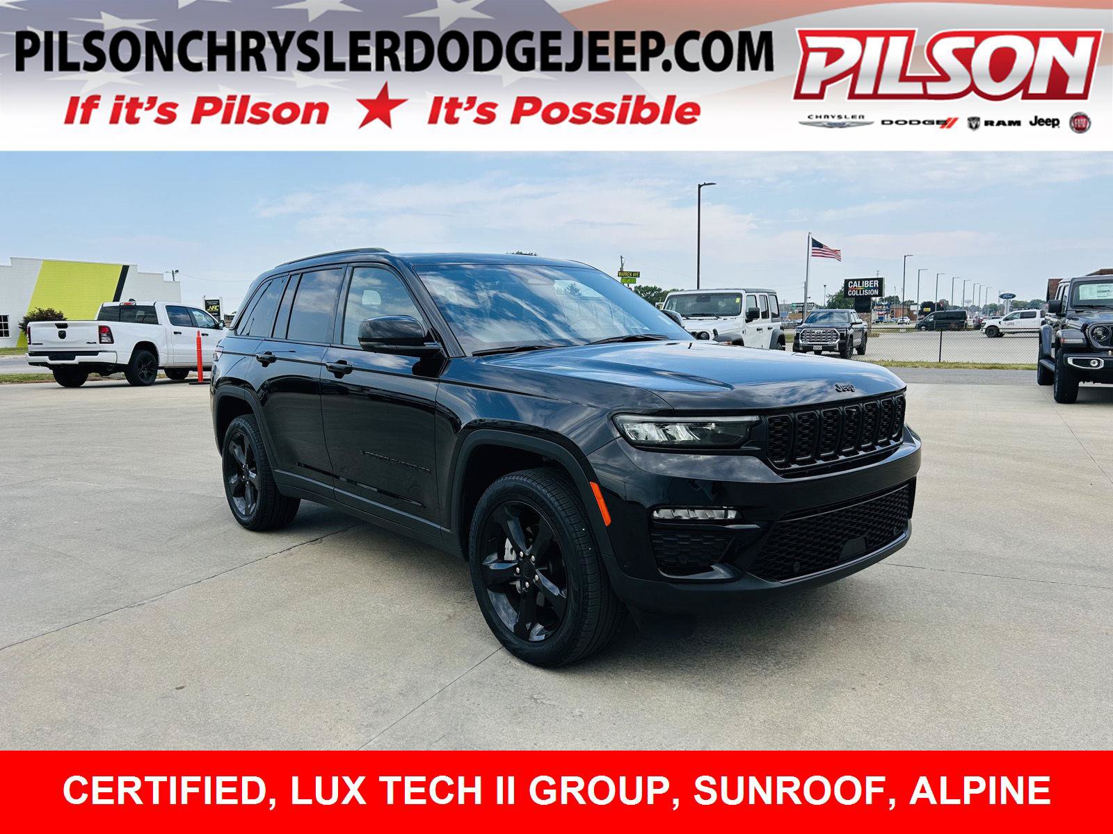 Used 2024 Jeep Grand Cherokee Limited w/ Luxury Tech Group II AWD/4WD image 1