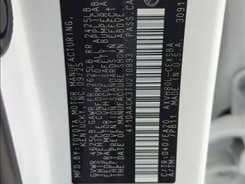 Used 2026 Toyota Camry SE image 27