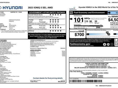 Used 2023 Hyundai Ioniq 5 SEL image 4