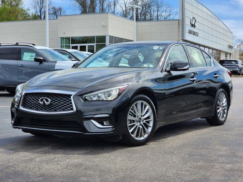 Certified 2023 INFINITI Q50 Luxe w/ Cargo Package AWD/4WD image 1