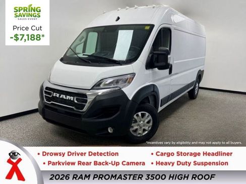 New 2026 RAM ProMaster 3500 w/ Quick Order Package 22G SLT image 1