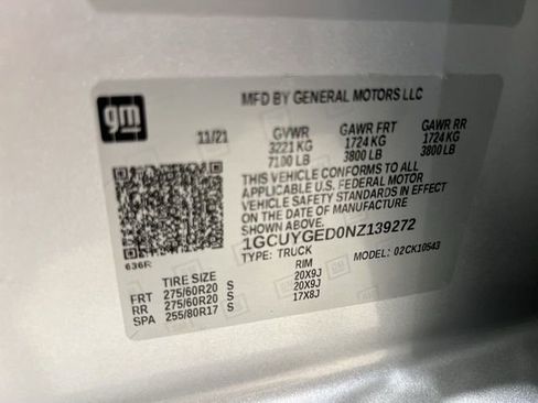 Used 2022 Chevrolet Silverado 1500 LTZ w/ LTZ Premium Texas Edition image 32