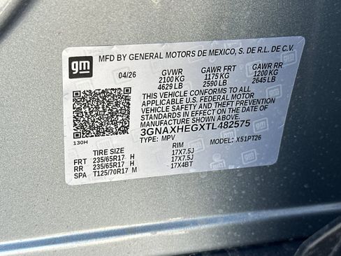 New 2026 Chevrolet Equinox LT w/ Convenience Package II FWD image 34