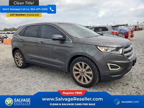 Used 2017 Ford Edge Titanium w/ Equipment Group 301A image 5