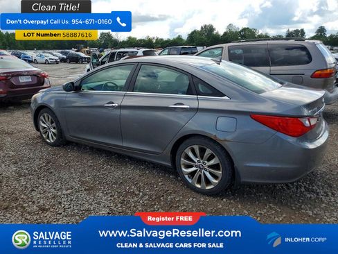 Used 2012 Hyundai Sonata SE w/ Navigation & Sunroof Pkg FWD image 3