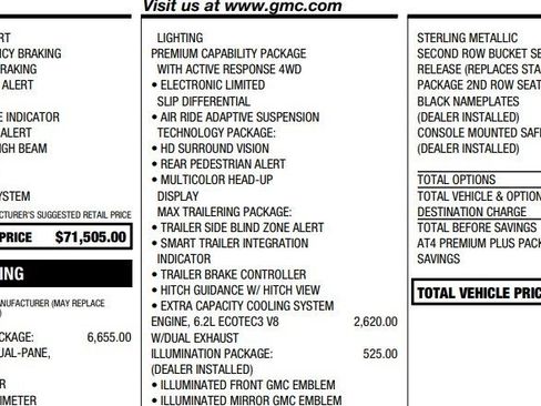 Used 2024 GMC Yukon AT4 w/ AT4 Premium Plus Package image 2