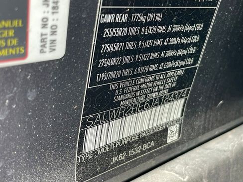 Used 2018 Land Rover Range Rover Sport Supercharged AWD/4WD image 10