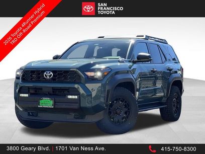 New 2026 Toyota 4Runner TRD Off-Road Premium