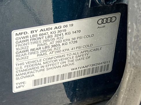 Used 2019 Audi Q7 3.0T Prestige w/ Prestige Package AWD/4WD image 27