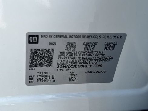 Used 2024 Chevrolet Equinox LS w/ LS Convenience Package AWD/4WD image 32
