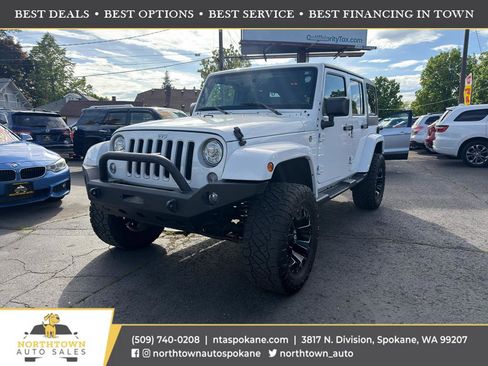 Used 2017 Jeep Wrangler Unlimited Sahara w/ Dual Top Group AWD/4WD image 1